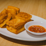 🍞멘보샤(4pc)-1일 10접시🦐 메뉴 사진(네이버)