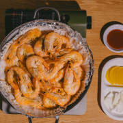 🍤 왕 새우구이 1kg 🍤 메뉴 사진(네이버)