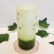녹차라떼 메뉴 사진(네이버)