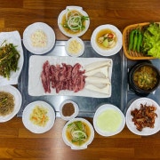 마당 양념 갈비살 메뉴 사진(네이버)
