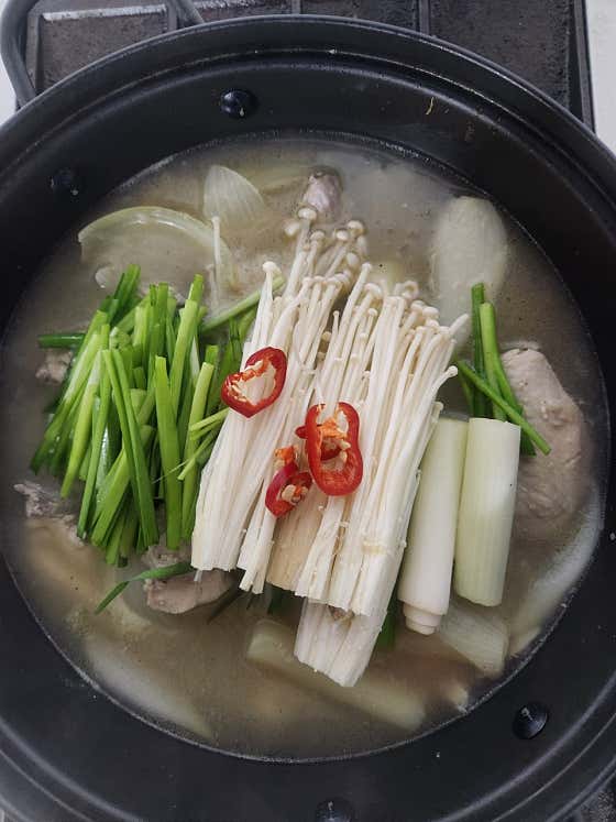닭한마리 메뉴 사진(네이버)