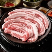 삼겹살(200g) 메뉴 사진(네이버)