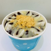 옛날팥빙수 메뉴 사진(네이버)