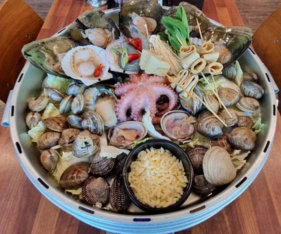 조개전골 대 스폐셜 메뉴 사진(네이버)