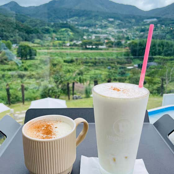 삼랑진군고구마라떼 메뉴 사진(네이버)