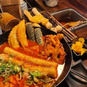 부산집 불떡볶이 & 모듬튀김 메뉴 사진(네이버)