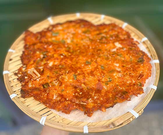 김치전 메뉴 사진(네이버)