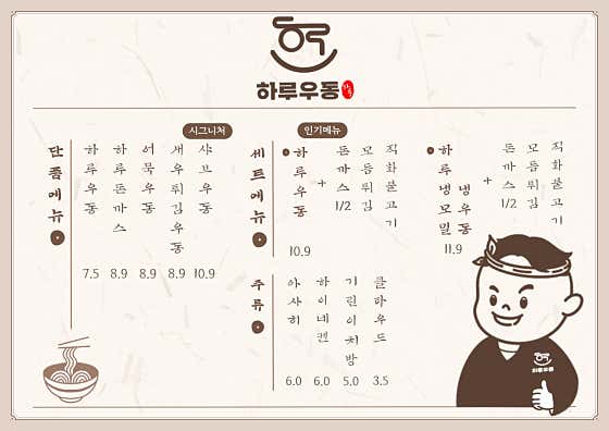 하루우동 서면본점 · 네이버 지도·플레이스 7