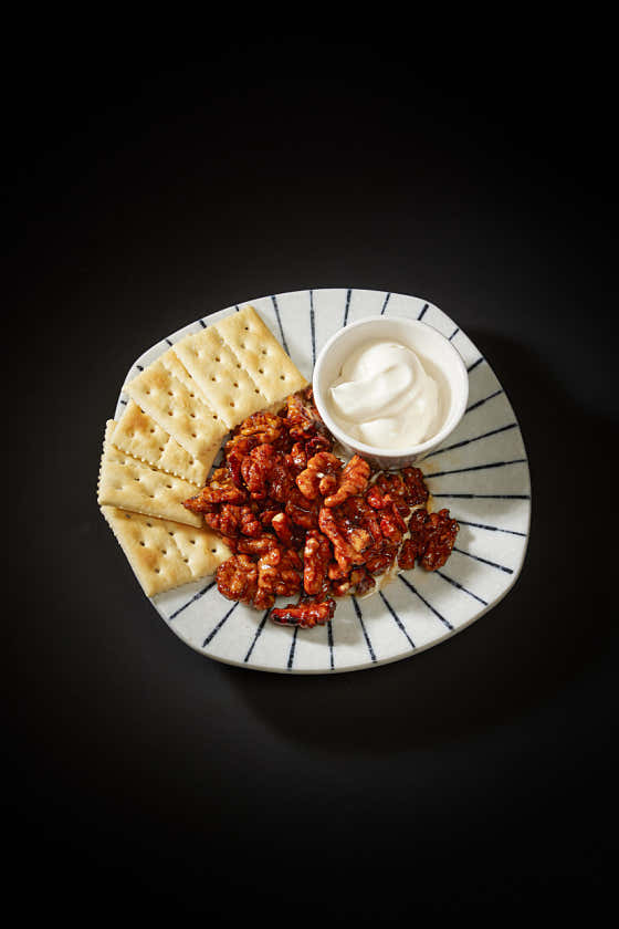 리단길호두강정크림치즈 메뉴 사진(네이버)