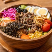 오리엔탈 소불고기 포케 메뉴 사진(네이버)