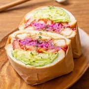 치킨텐더 샌드위치 메뉴 사진(네이버)