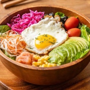 명란아보카도 포케 메뉴 사진(네이버)