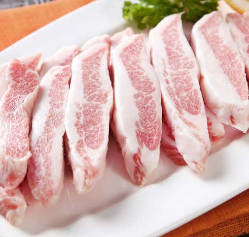 국내산 한돈 항정살 1인분 150g 메뉴 사진(네이버)
