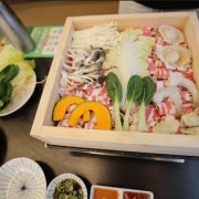 B세트편백찜&월남쌈&샤브무한리필 저녁 메뉴 사진(네이버)