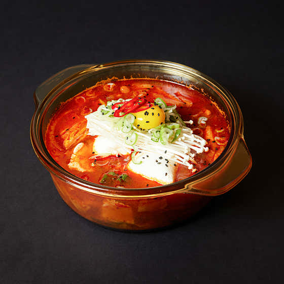 우삼겹 해물순두부 메뉴 사진(네이버)