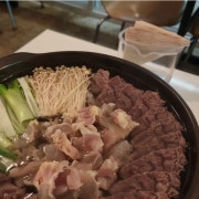 수육전골 메뉴 사진(네이버)