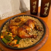 전기구이 누룽지통닭 메뉴 사진(네이버)