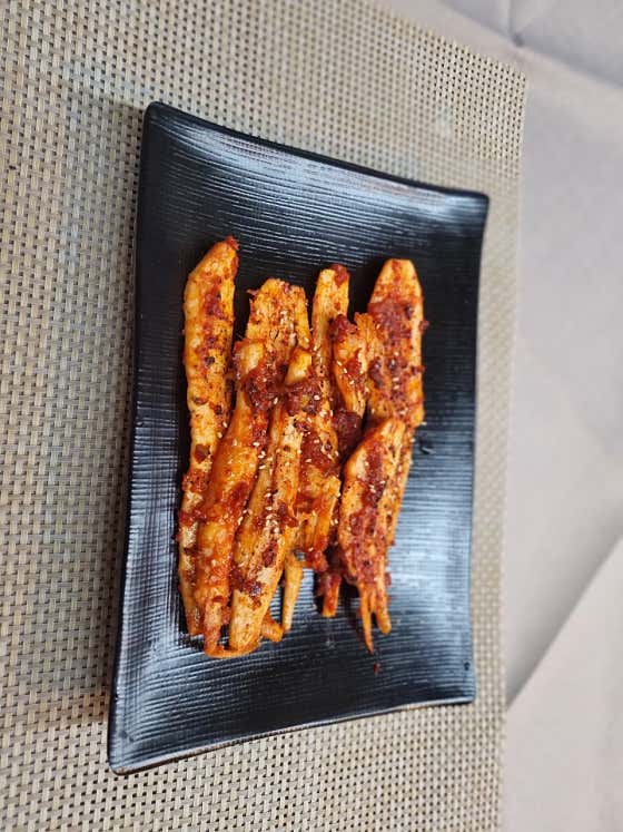 더덕사리 메뉴 사진(네이버)