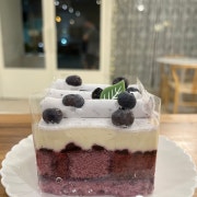 블루베리 케이크 메뉴 사진(네이버)