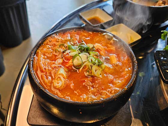 묵은지 김치찌개 메뉴 사진(네이버)