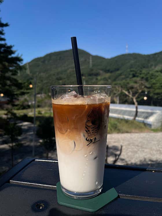 돌체라떼(hot/ice) 메뉴 사진(네이버)