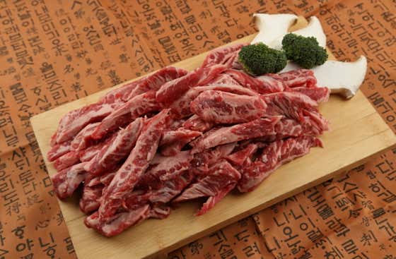 참숯갈비살(150g) 메뉴 사진(네이버)