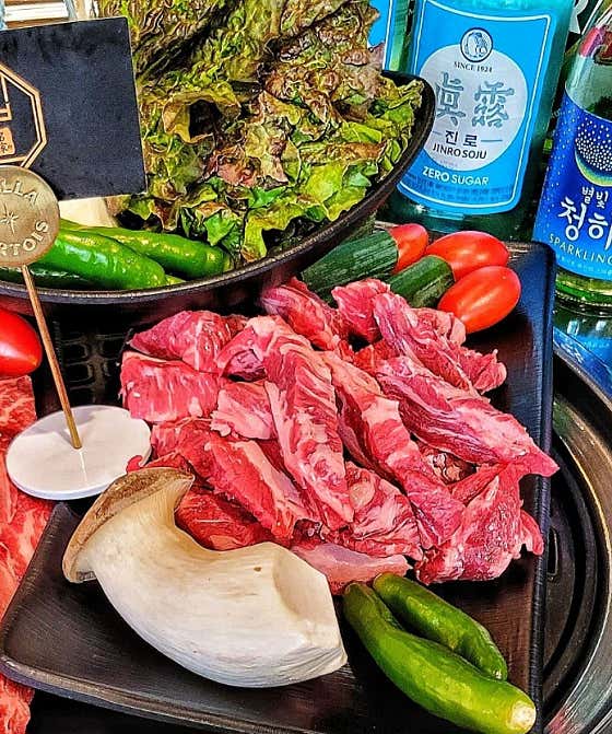 고집 생갈비살 메뉴 사진(네이버)