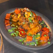 마라 닭날개 메뉴 사진(네이버)
