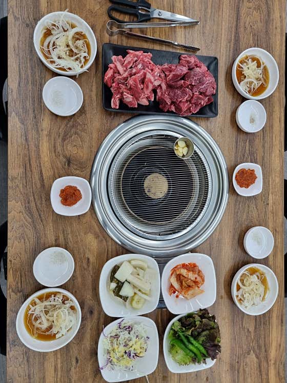 소갈비살•토시살 700g 메뉴 사진(네이버)