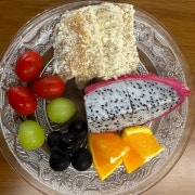 마지막 과일 호박 인절미떡 디저트 메뉴 사진(네이버)