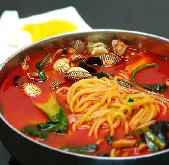 꼬막짬뽕 차이한