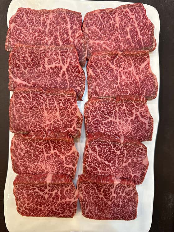 살치살 150g 메뉴 사진(네이버)