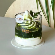 말차 아이스크림 메뉴 사진(네이버)