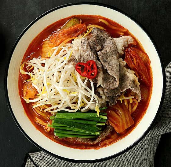 김치차돌짬뽕 메뉴 사진(네이버)