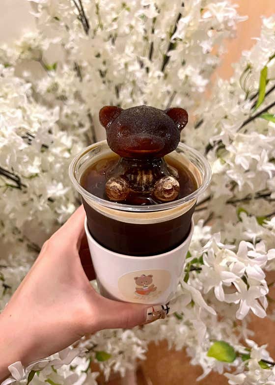 베어아메리카노 메뉴 사진(네이버)