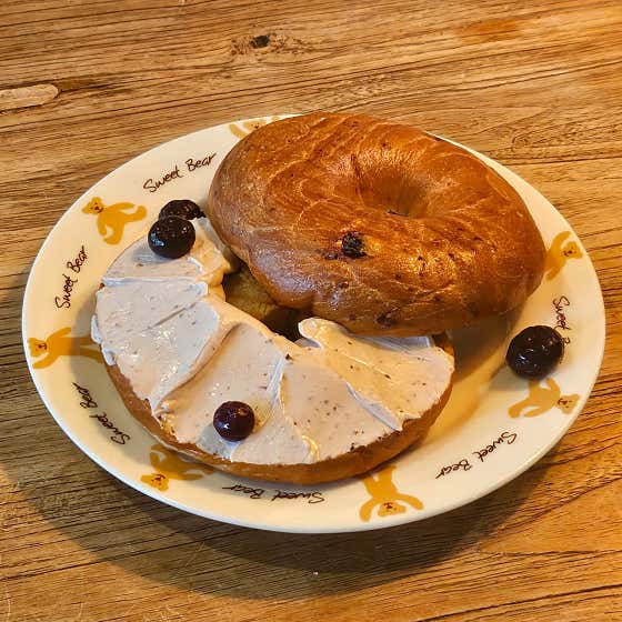 Blueberry Bagel 메뉴 사진(네이버)
