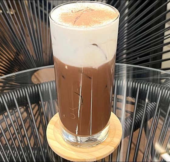 초코라떼 메뉴 사진(네이버)