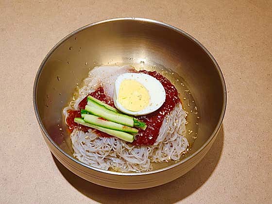 비빔냉면 메뉴 사진(네이버)