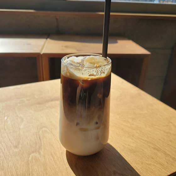 2D라떼 메뉴 사진(네이버)
