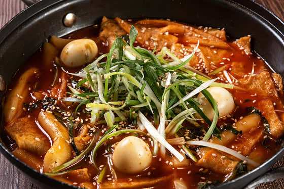 가능 떡볶이 메뉴 사진(네이버)