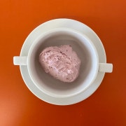 라즈베리 그릭요거트(M) 메뉴 사진(네이버)