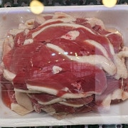 생오리로스 반마리 메뉴 사진(네이버)