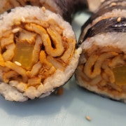 매콤어묵김밥 메뉴 사진(네이버)