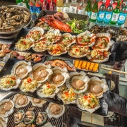 영종도에서 제일 맛있는 대왕가리비구이 메뉴 사진(네이버)