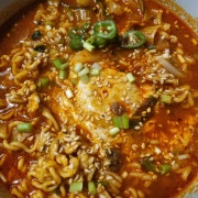 은하수 라면 메뉴 사진(네이버)