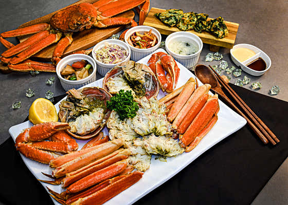 대왕 박달대게 1kg 메뉴 사진(네이버)