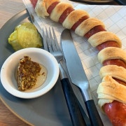 롱소세지빵 메뉴 사진(네이버)