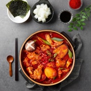 가리봉 닭볶음탕 메뉴 사진(네이버)