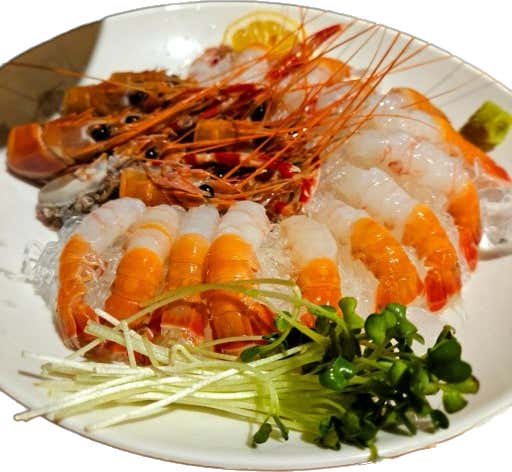 딱새우회 메뉴 사진(네이버)