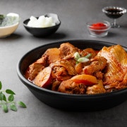 묵은지 찜닭애 메뉴 사진(네이버)